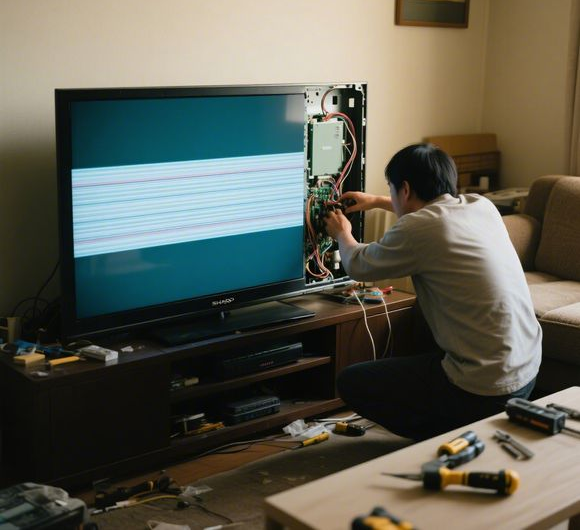 夏普電視橫紋問題全解析：快速消除技巧大公開