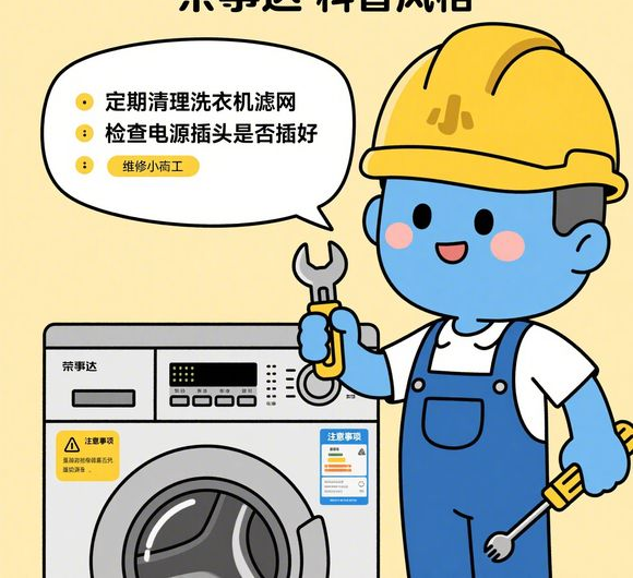 荣事达洗衣机常见故障及维修方法有哪些？