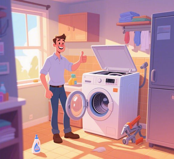 洗衣机盖板坏了怎么办？实用维修指南