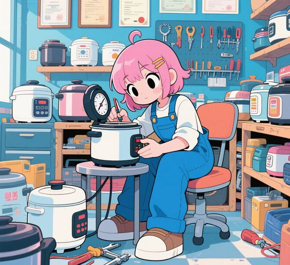 蚌美的电饭煲出现故障怎么维修？